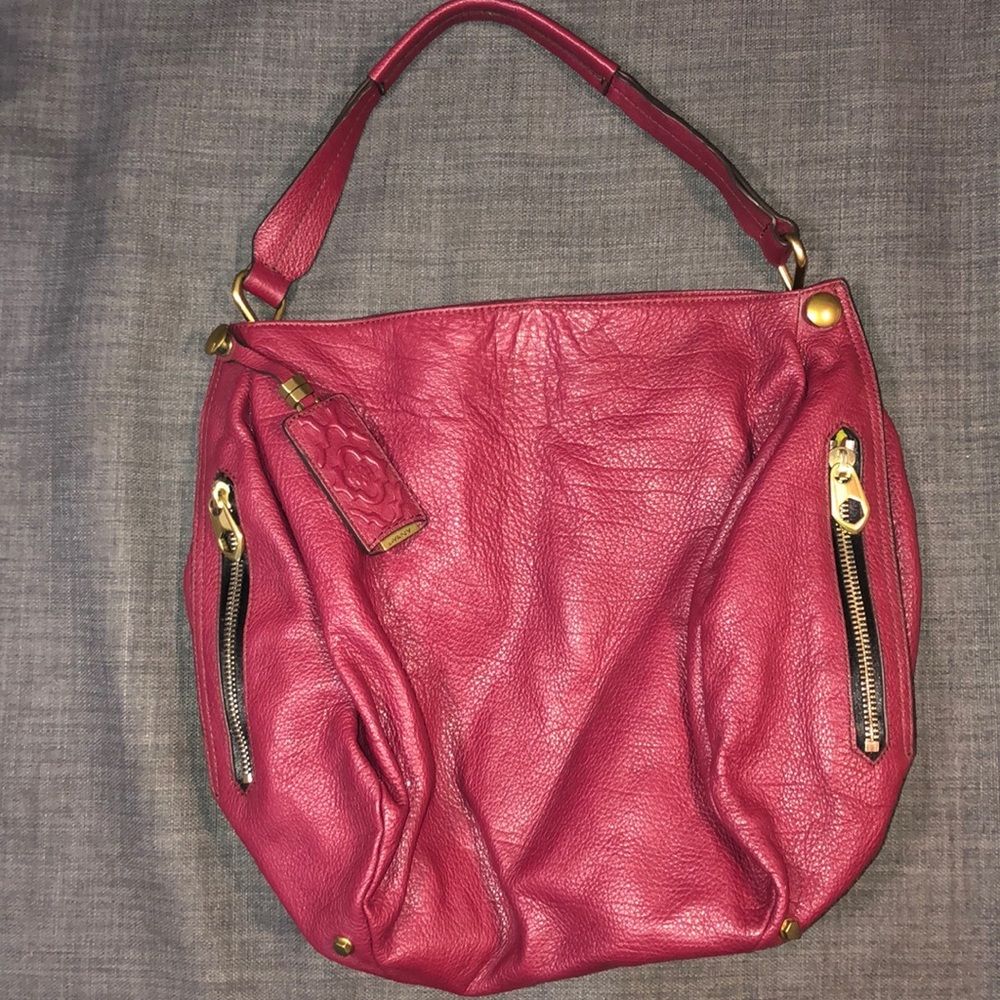 Burgundy orYany Hobo Bag